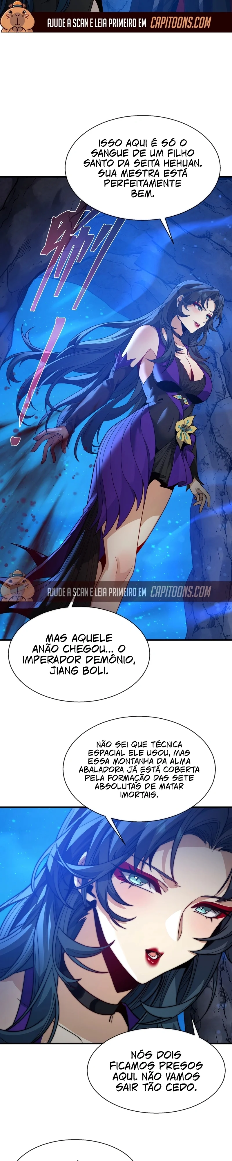 Lorde Demônio Almejado Pelas Discípulas Capítulo 117 Página 8