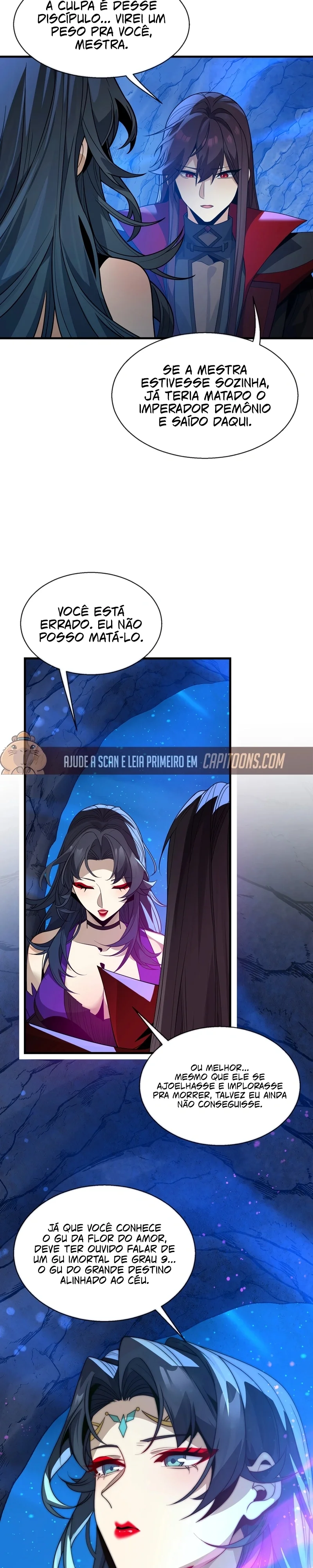 Lorde Demônio Almejado Pelas Discípulas Capítulo 117 Página 9