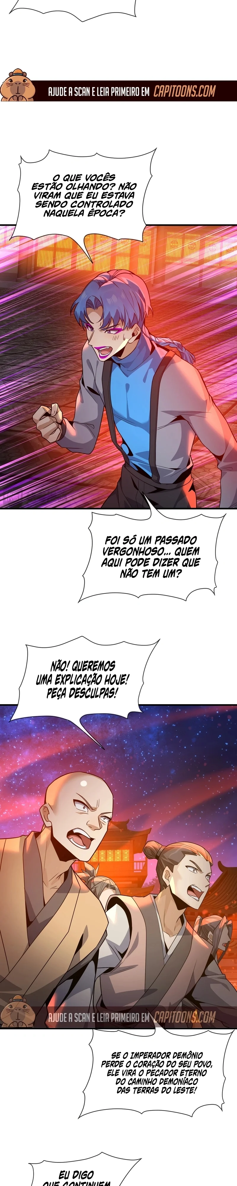 Lorde Demônio Almejado Pelas Discípulas Capítulo 117 Página 16