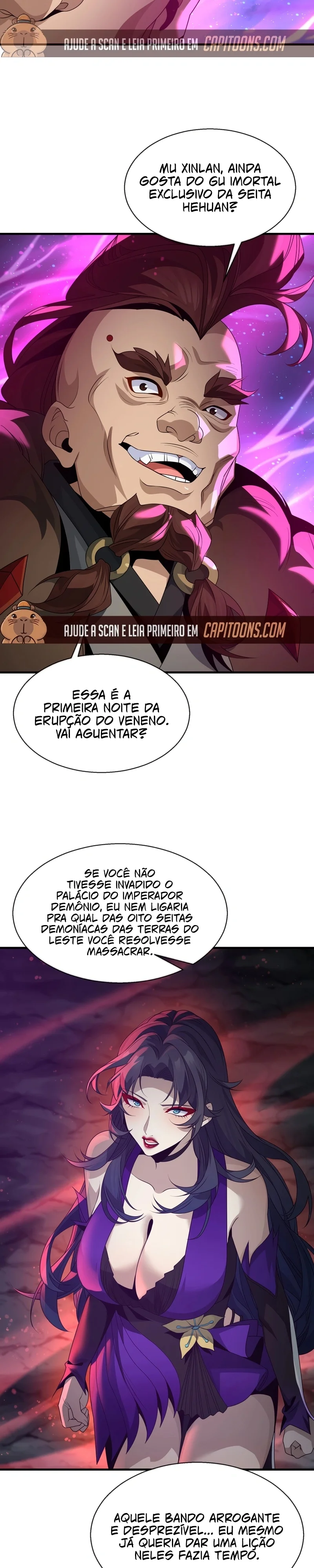 Lorde Demônio Almejado Pelas Discípulas Capítulo 117 Página 13