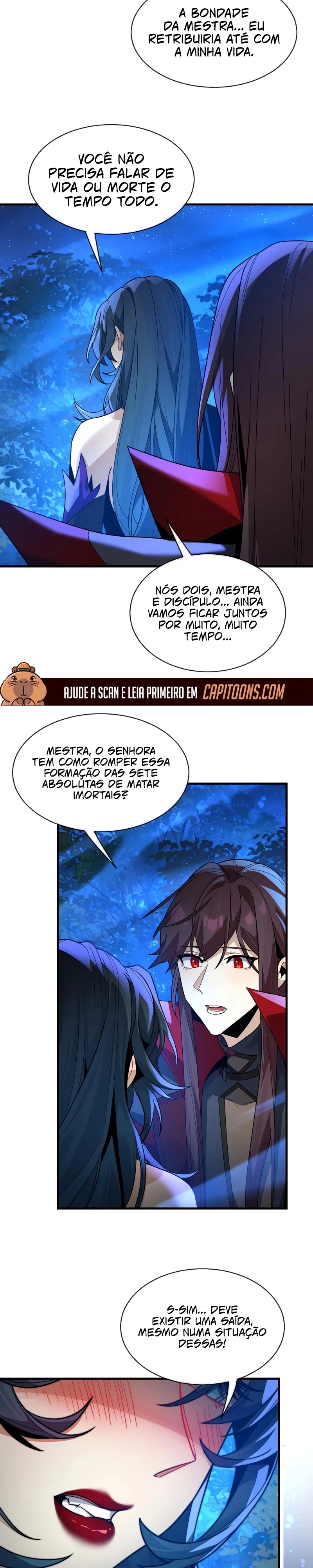 Lorde Demônio Almejado Pelas Discípulas Capítulo 117 Página 23