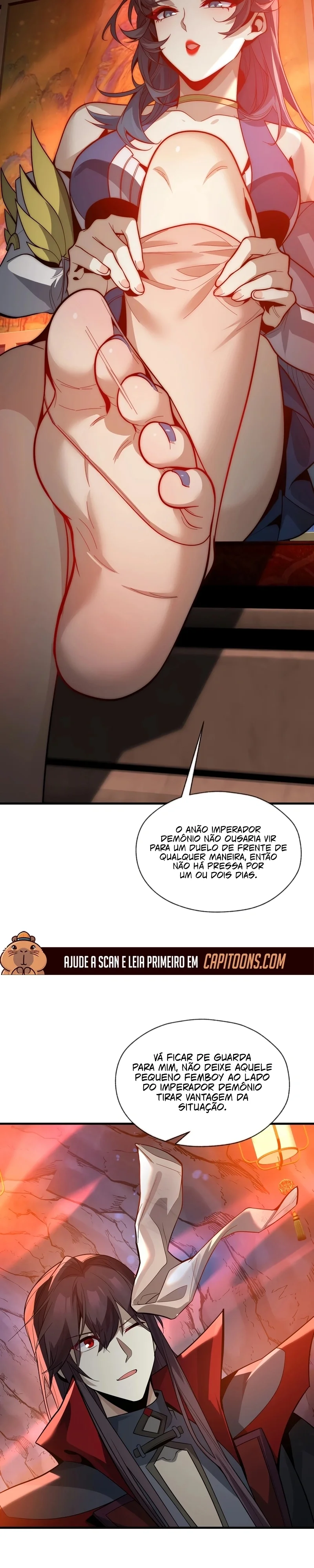 Lorde Demônio Almejado Pelas Discípulas Capítulo 119 Página 3