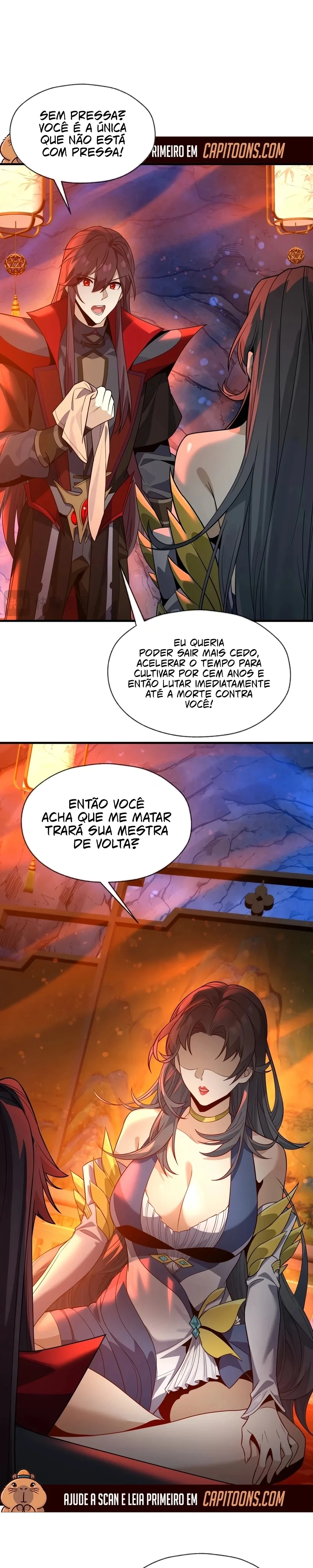 Lorde Demônio Almejado Pelas Discípulas Capítulo 119 Página 4