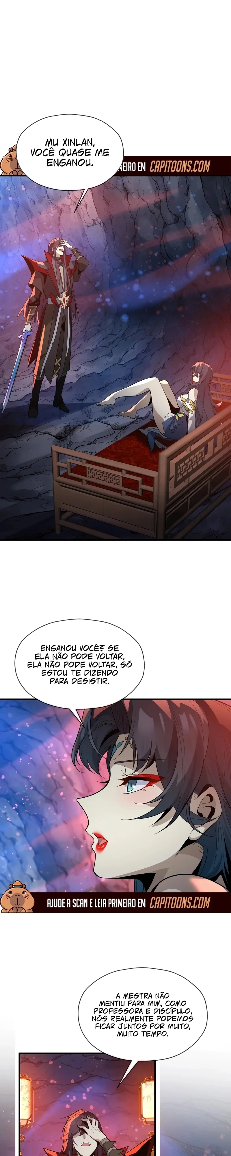 Lorde Demônio Almejado Pelas Discípulas Capítulo 119 Página 8