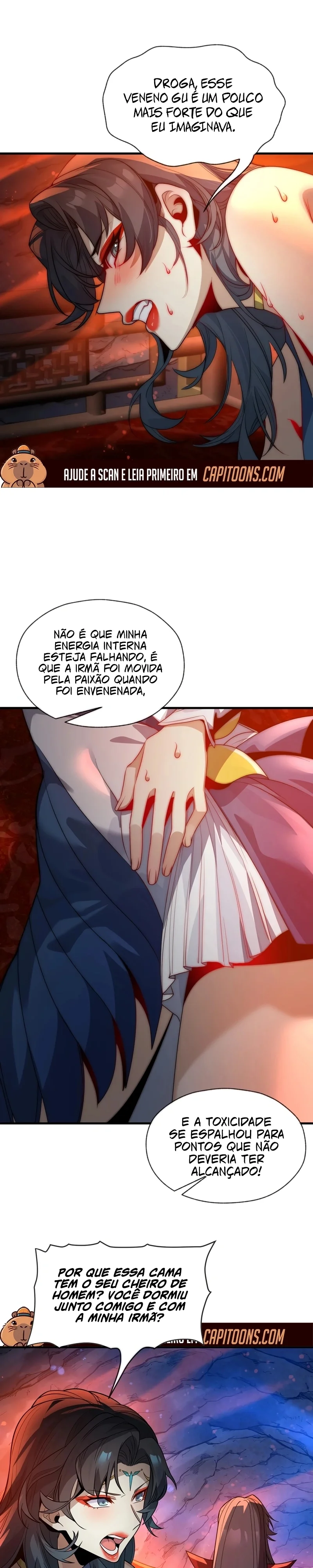 Lorde Demônio Almejado Pelas Discípulas Capítulo 119 Página 12