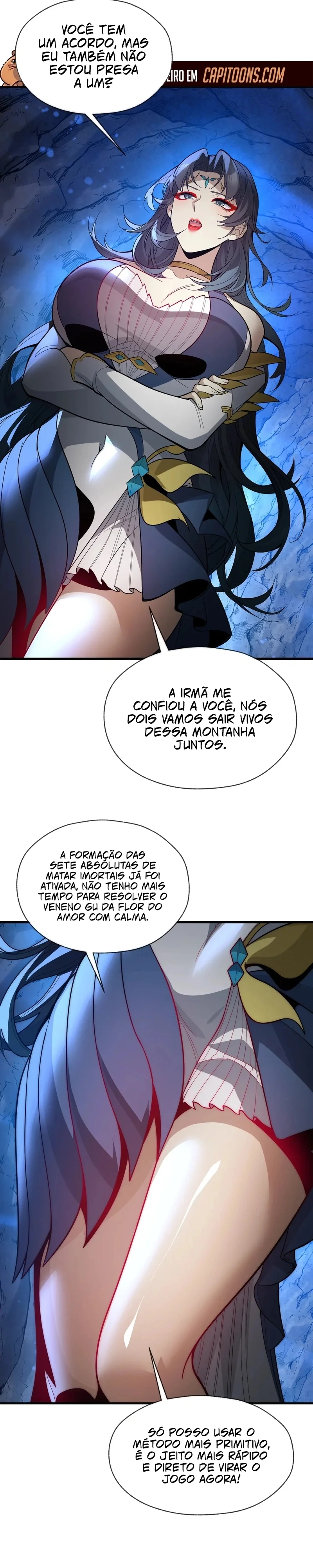 Lorde Demônio Almejado Pelas Discípulas Capítulo 120 Página 14