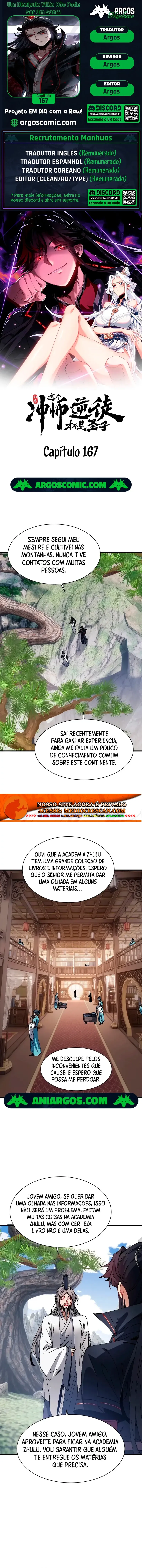 Um Discípulo Vilão Não Pode Ser Um Santo Capítulo 167 Página 1