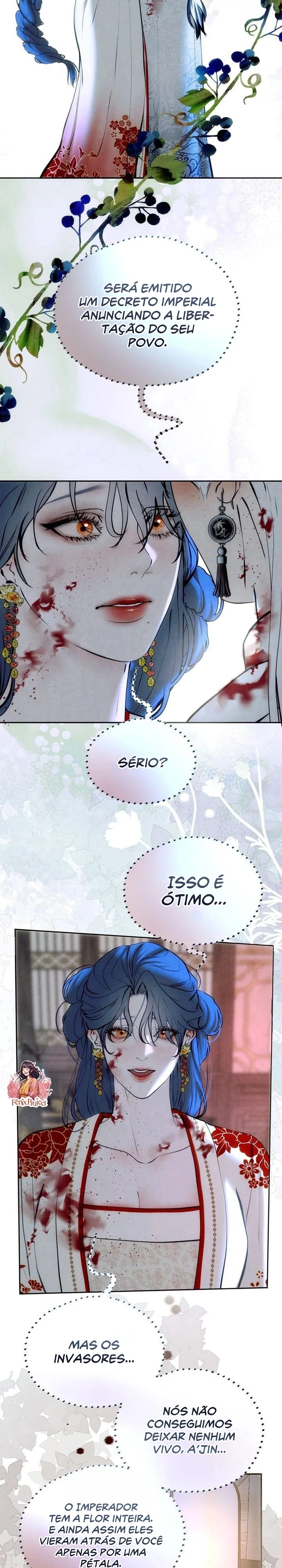  Sob a Flor Caída Capítulo 40 Página 5