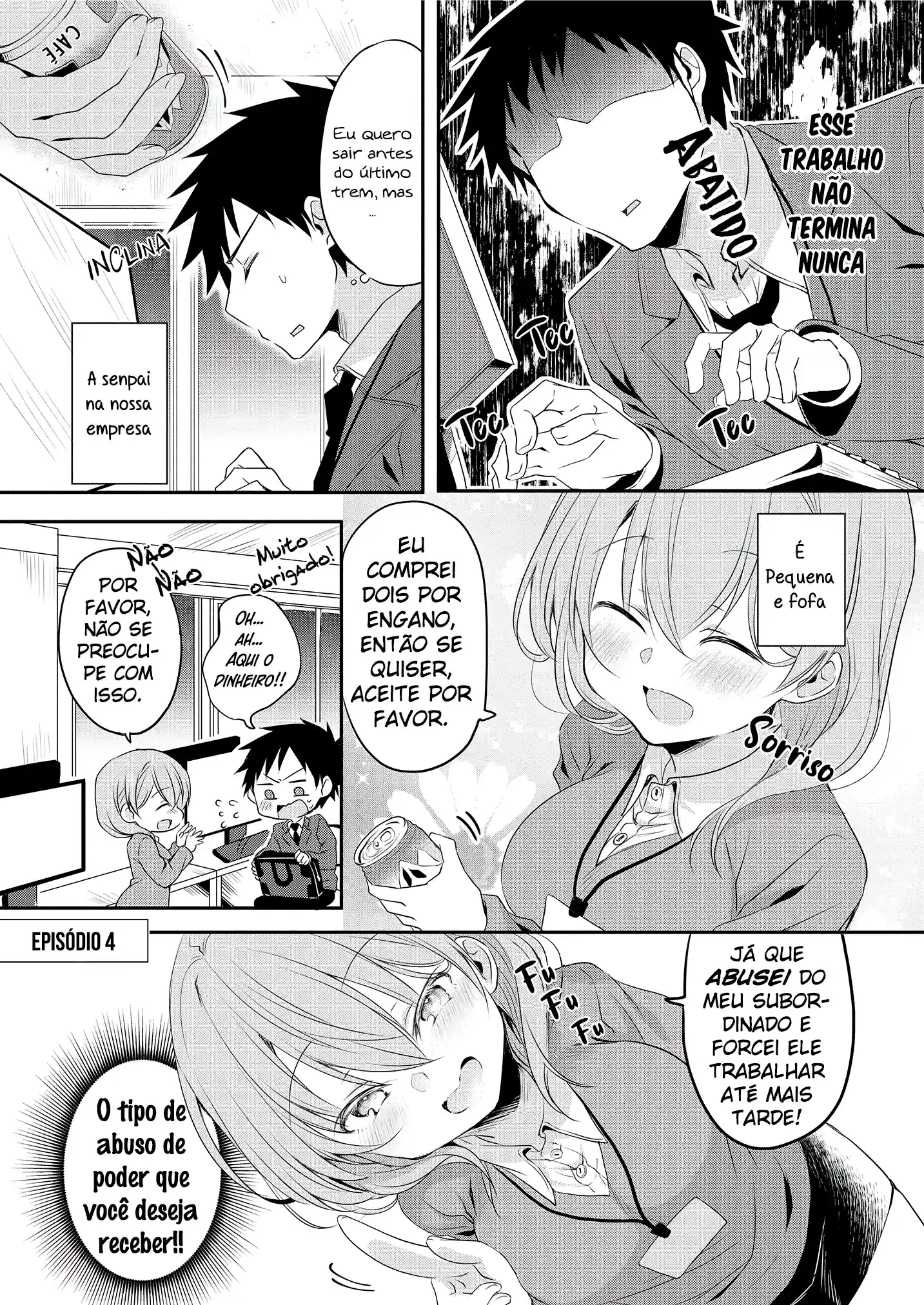A história da pequena senpai da minha empresa Capítulo 4 Página 2