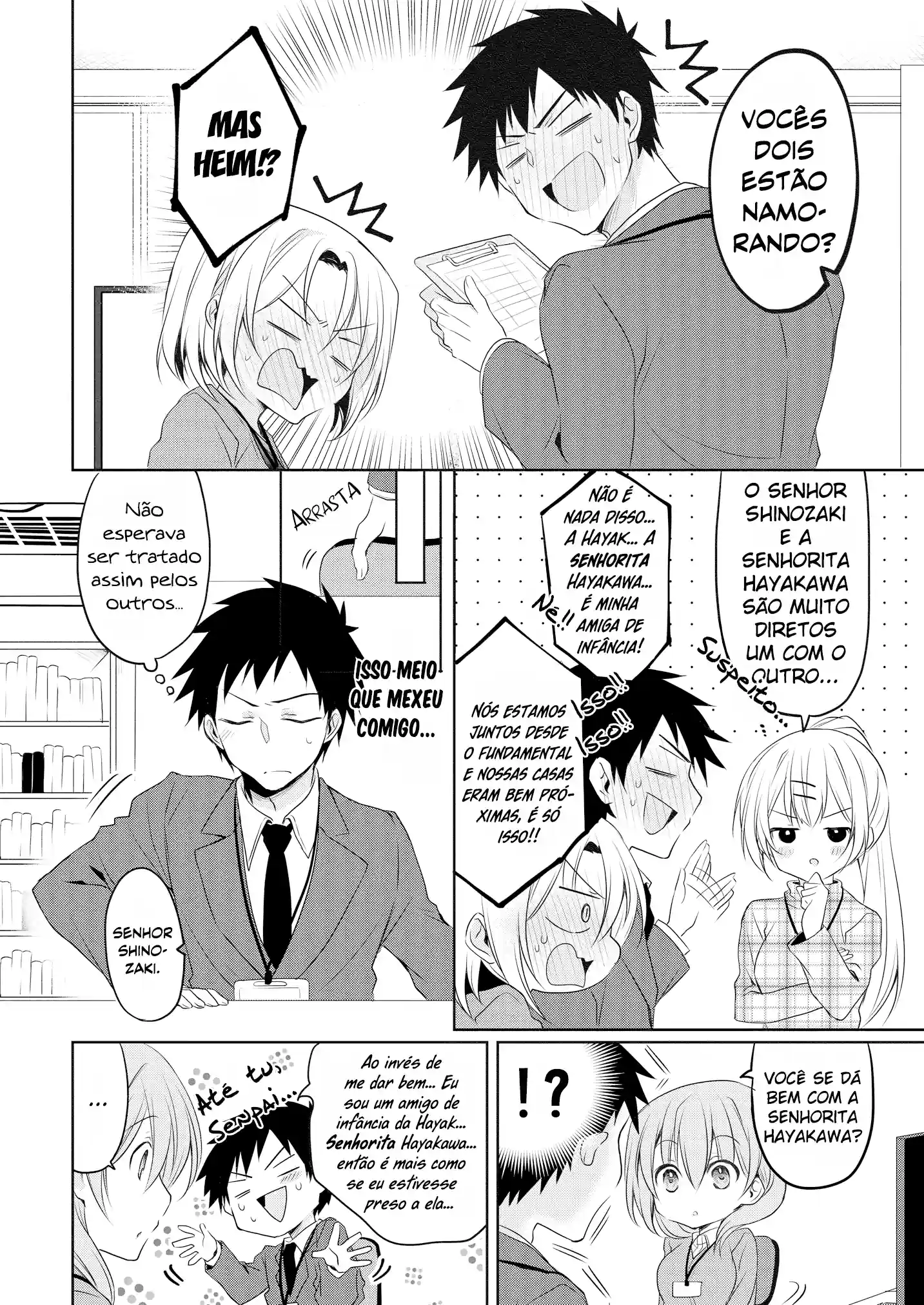 A história da pequena senpai da minha empresa Capítulo 6 Página 3