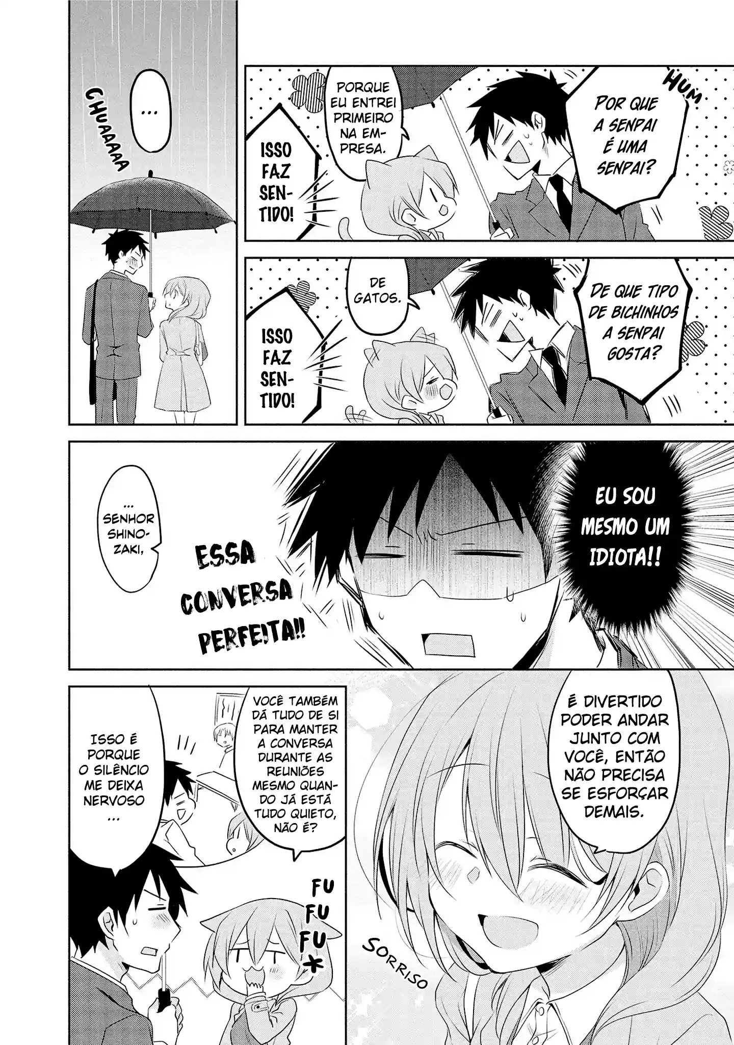 A história da pequena senpai da minha empresa Capítulo 8 Página 3