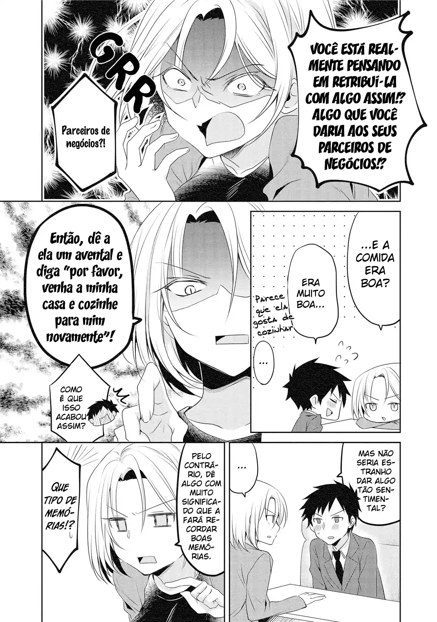 A história da pequena senpai da minha empresa Capítulo 10 Página 3