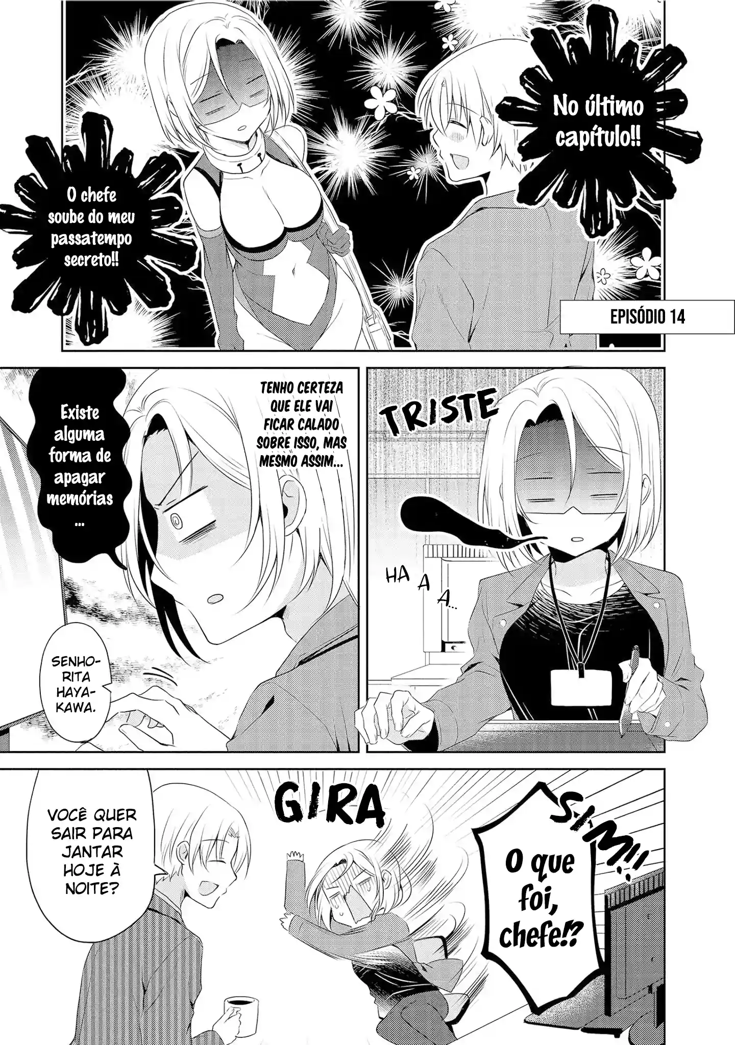 A história da pequena senpai da minha empresa Capítulo 14 Página 2