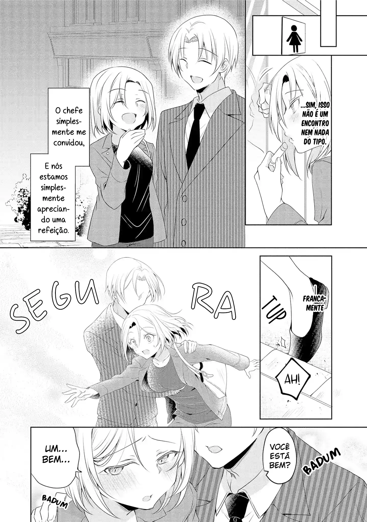 A história da pequena senpai da minha empresa Capítulo 14 Página 4