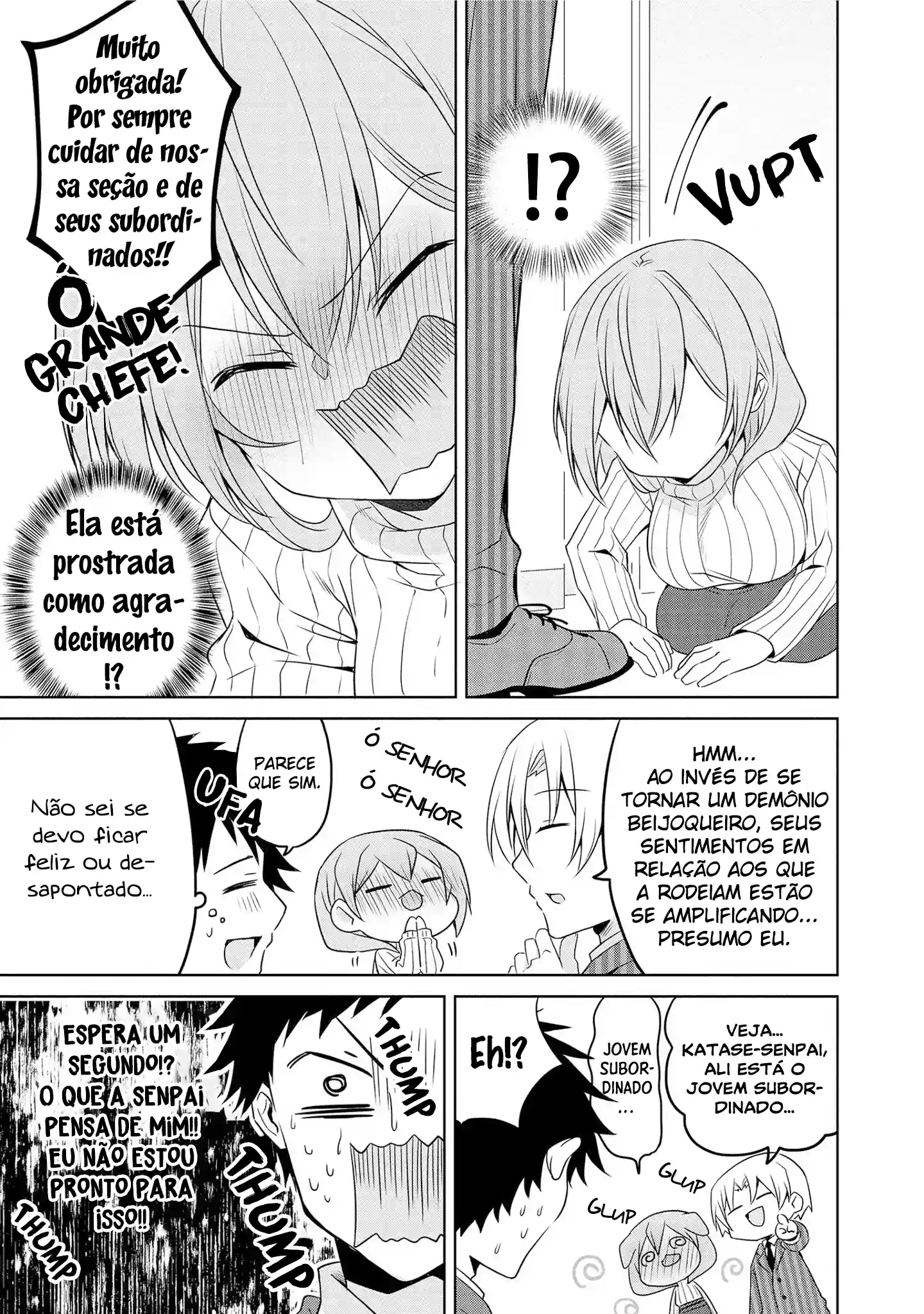 A história da pequena senpai da minha empresa Capítulo 17 Página 6