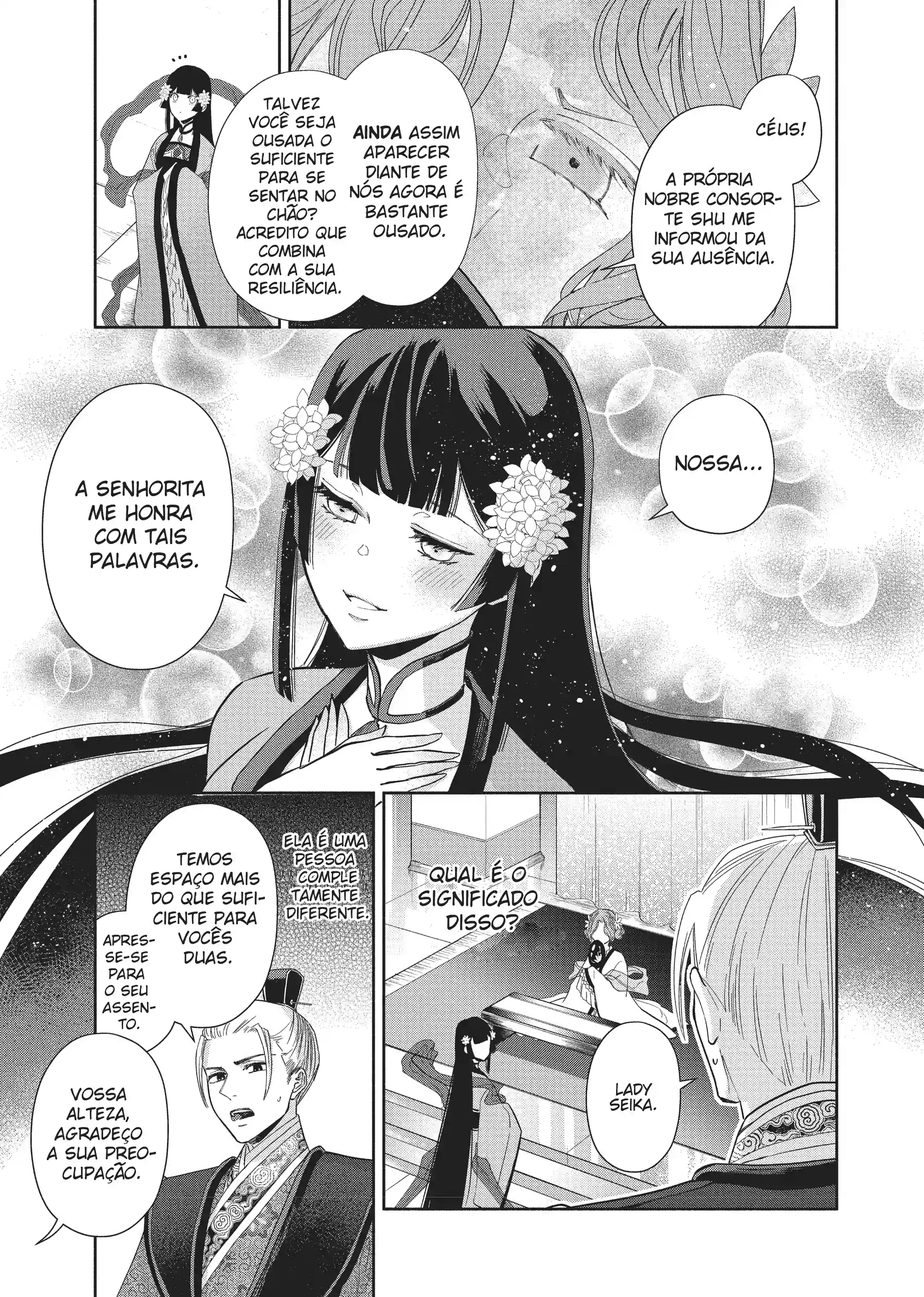 Futsutsukana Akujo de wa Gozaimasu ga ~Suuguu Chou So Torikae Den~ Capítulo 8 Página 9