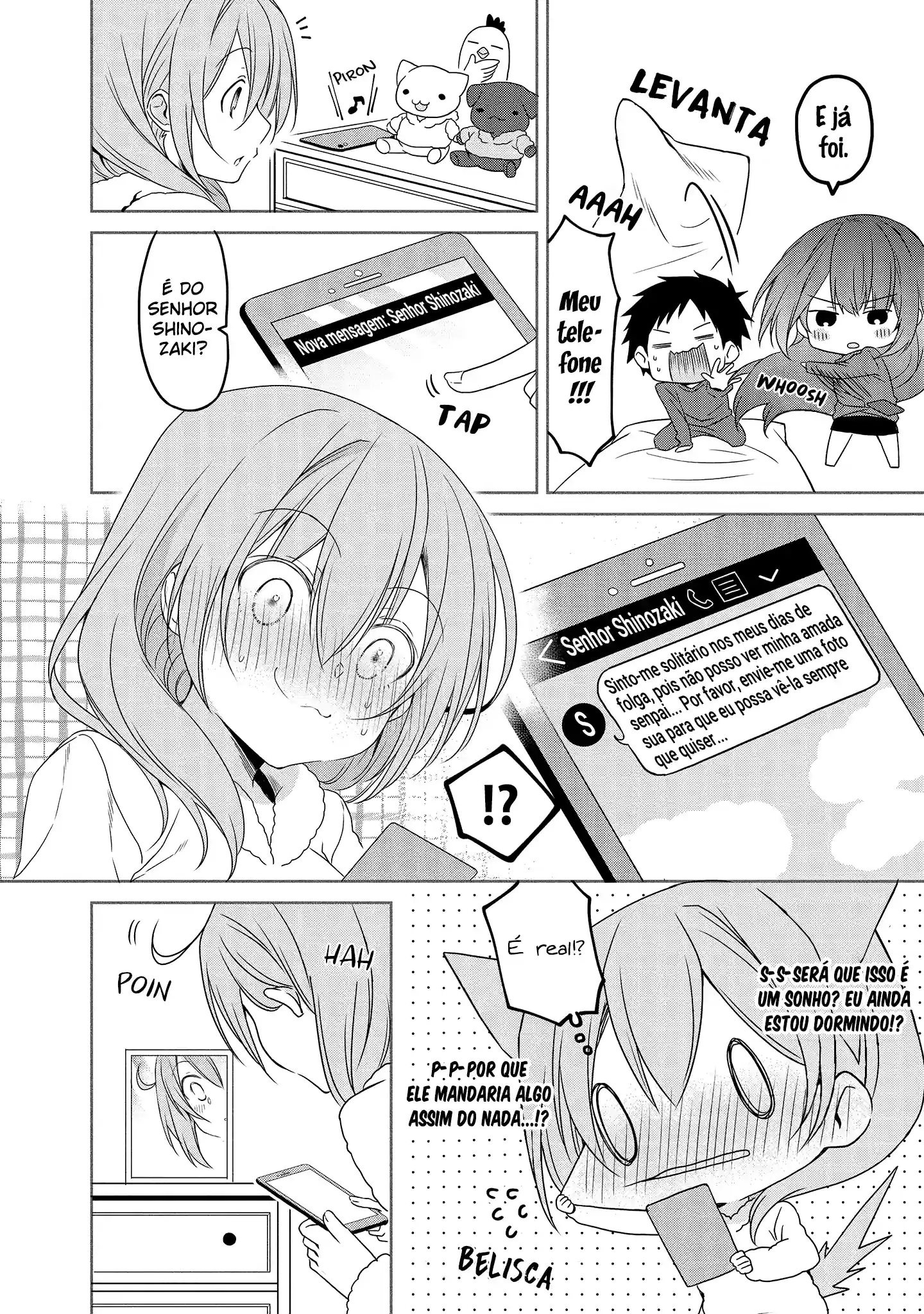 A história da pequena senpai da minha empresa Capítulo 33 Página 3