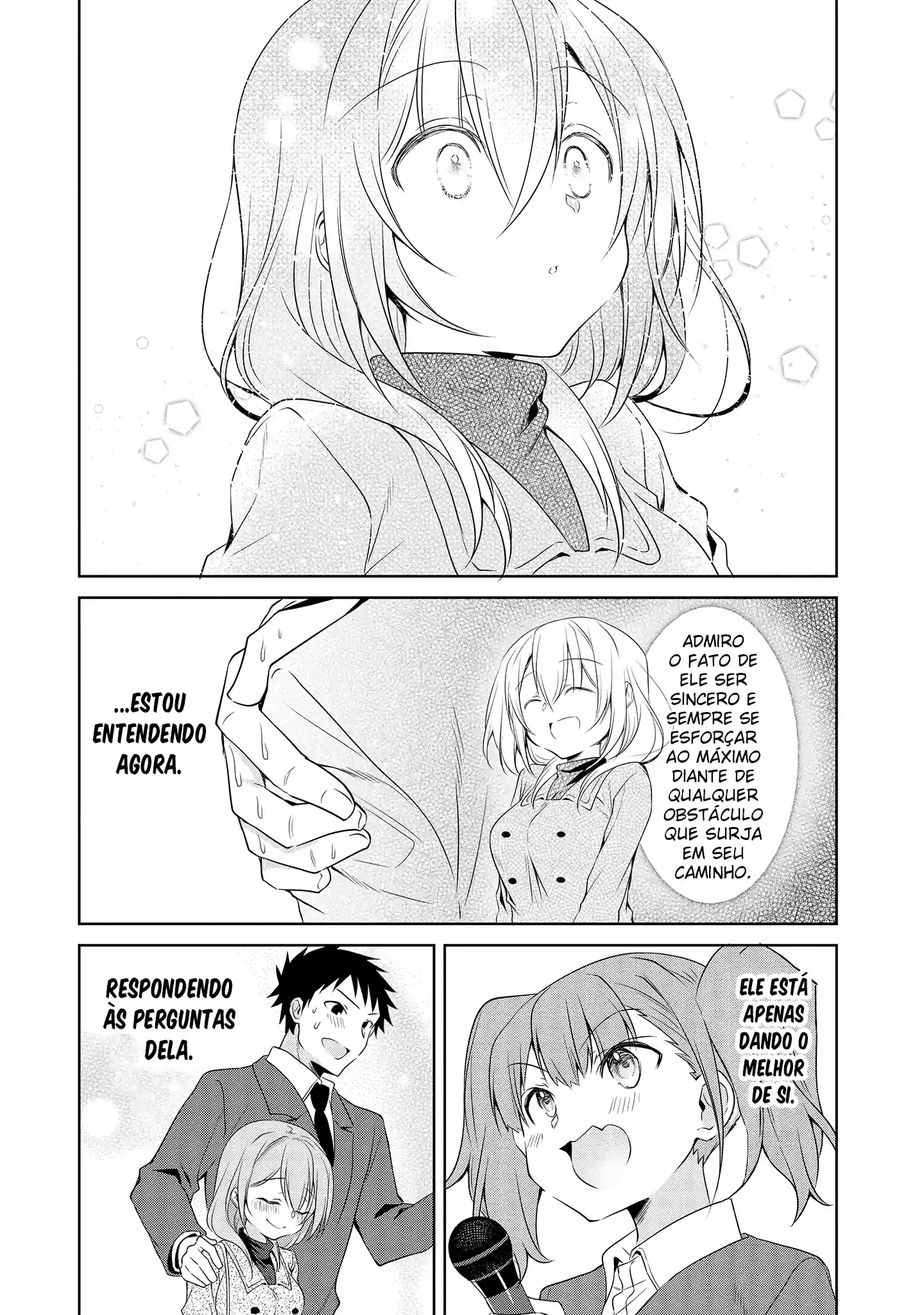A história da pequena senpai da minha empresa Capítulo 35 Página 12