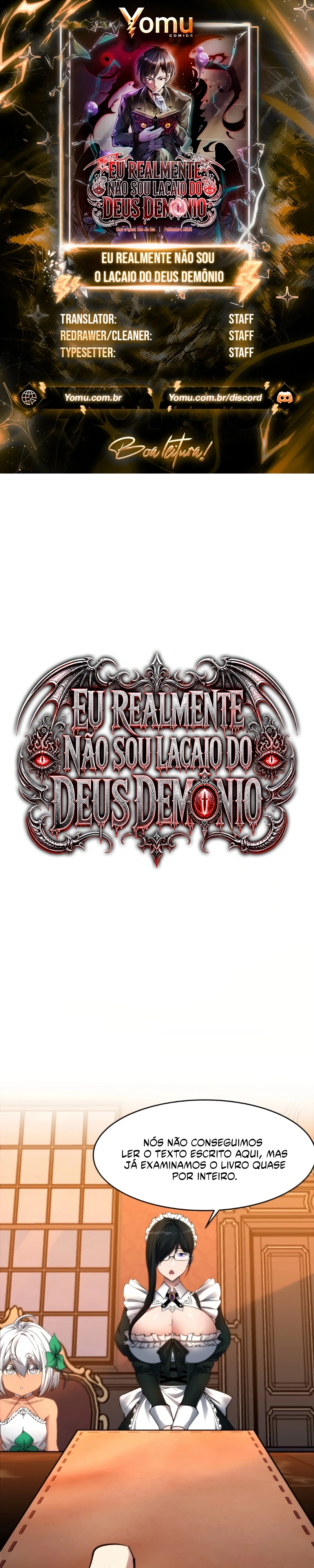 Eu Realmente Não Sou o Lacaio do Deus Demônio Capítulo 199 Página 1