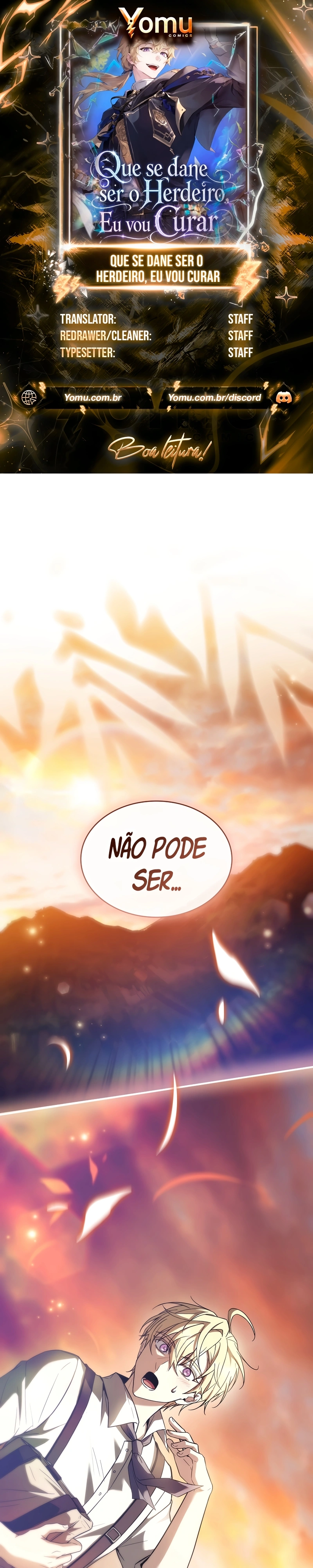 Que se dane ser o Herdeiro, Eu vou Curar Capítulo 35 Página 1