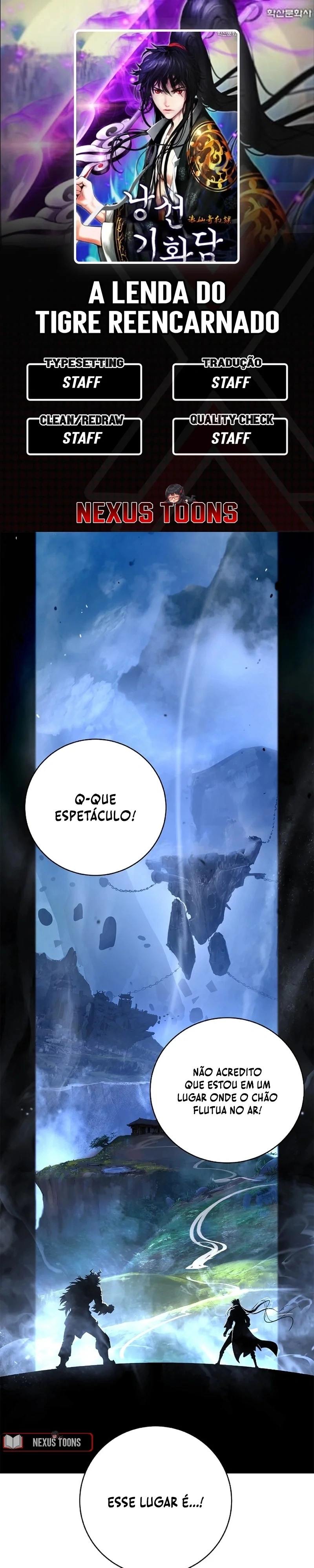 A Lenda do Tigre Reencarnado Capítulo 186 Página 1