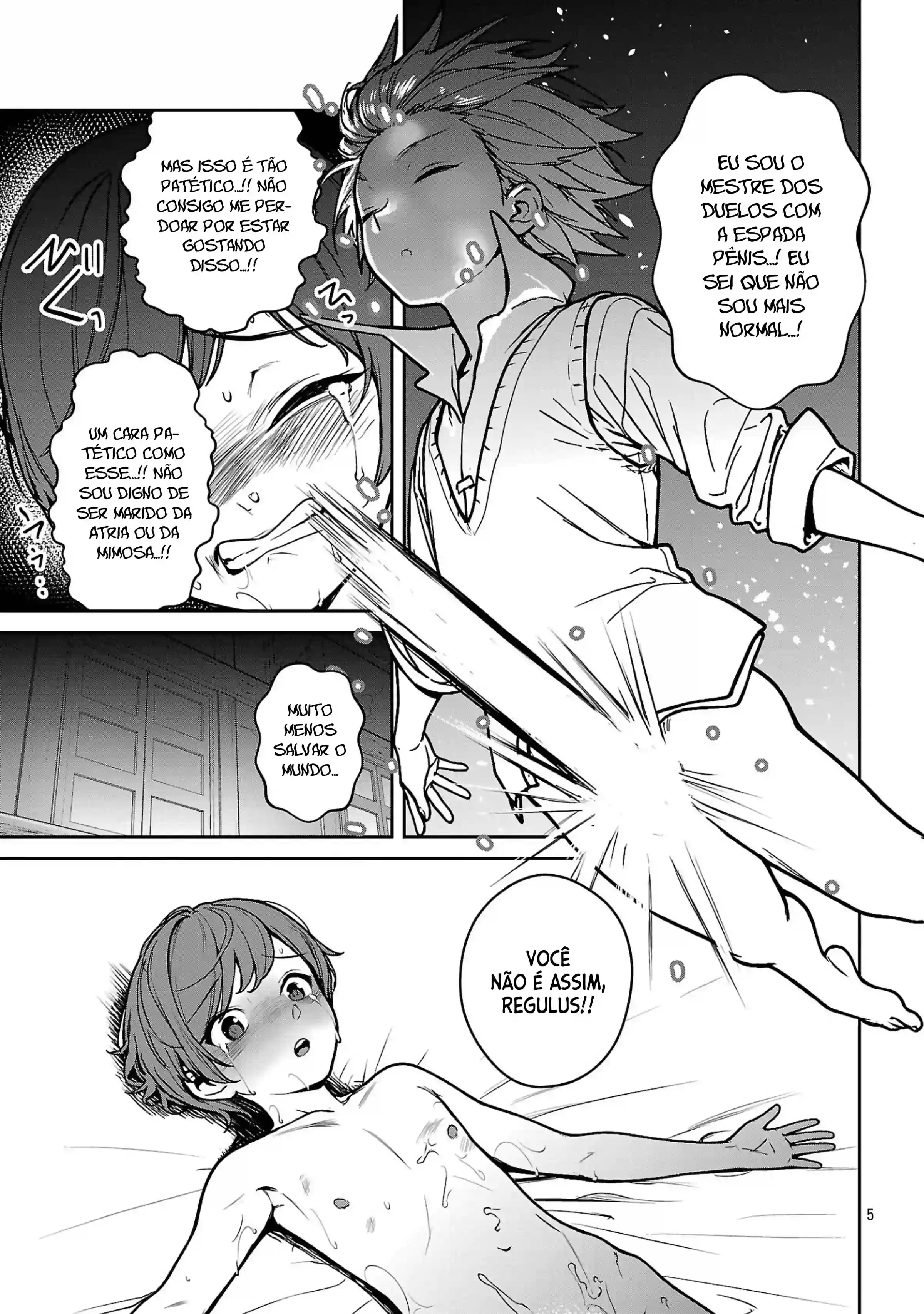 Papai é Kensei, Mamãe é Kenshin, Eu sou Ochi〇po Chanbara Master Capítulo 5.2 Página 6