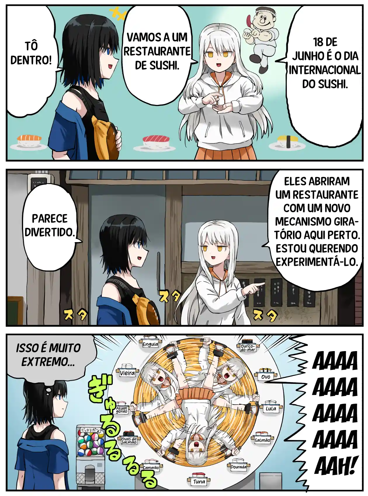 Dia de Aniversário Mangá Capítulo 166 Página 3