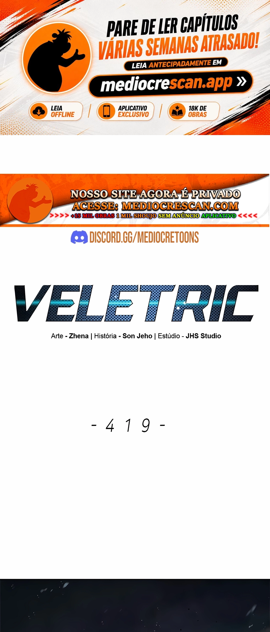 Veletric Capítulo 419 Página 1