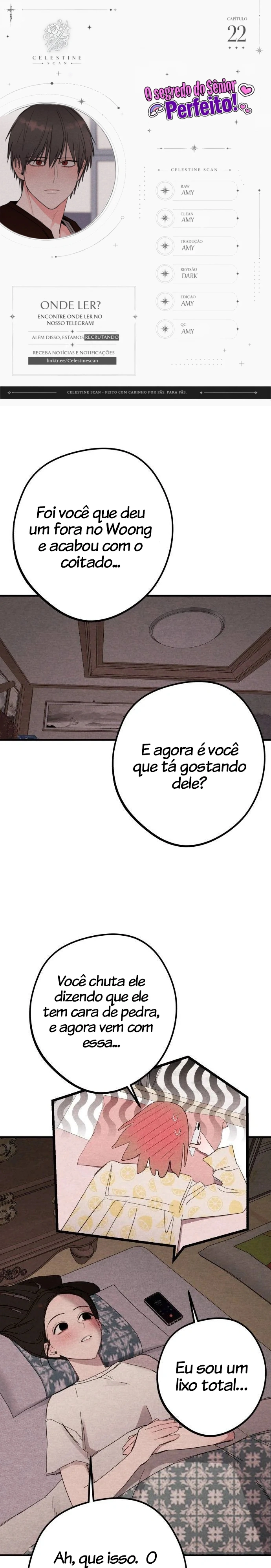 O Segredo do Sênior Perfeito! Capítulo 22 Página 1