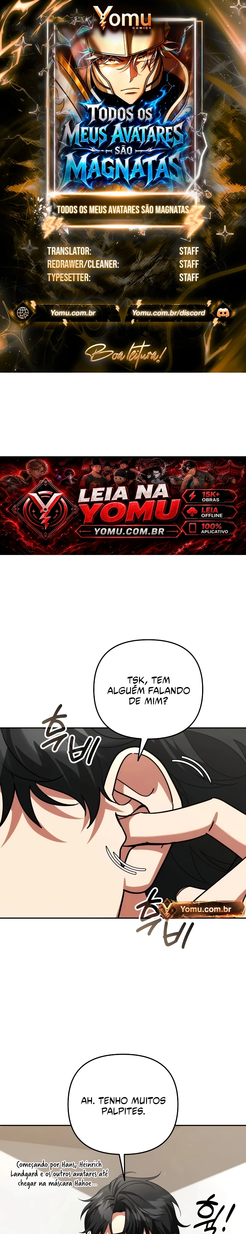 Todos os Meus Avatares são Magnatas Capítulo 98 Página 1