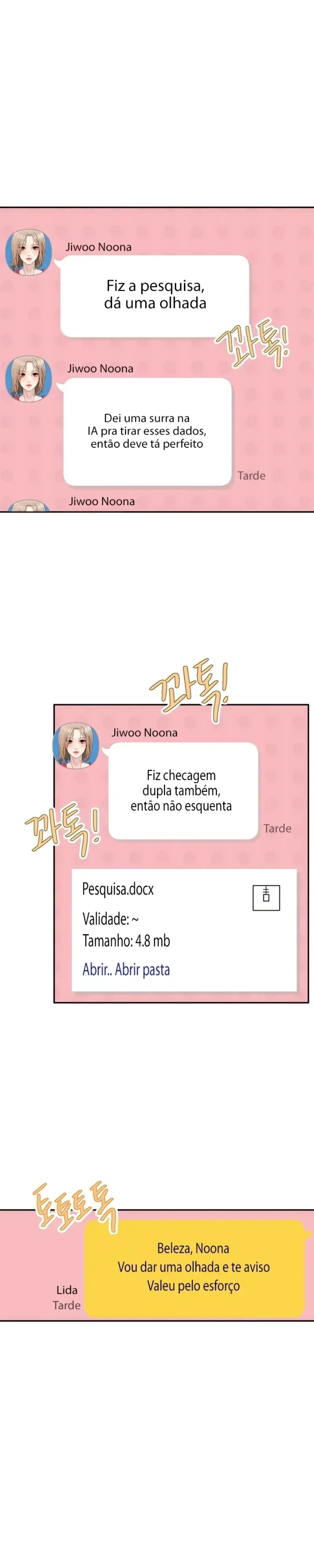 Correspondência S de tirar o fôlego Capítulo 18 Página 1