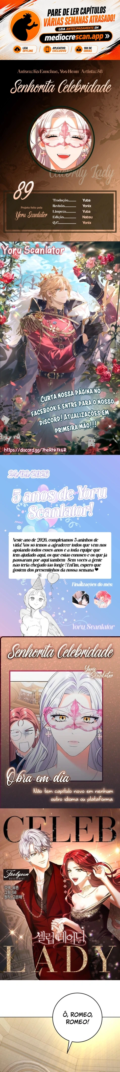 Senhorita Celebridade Capítulo 89 Página 1