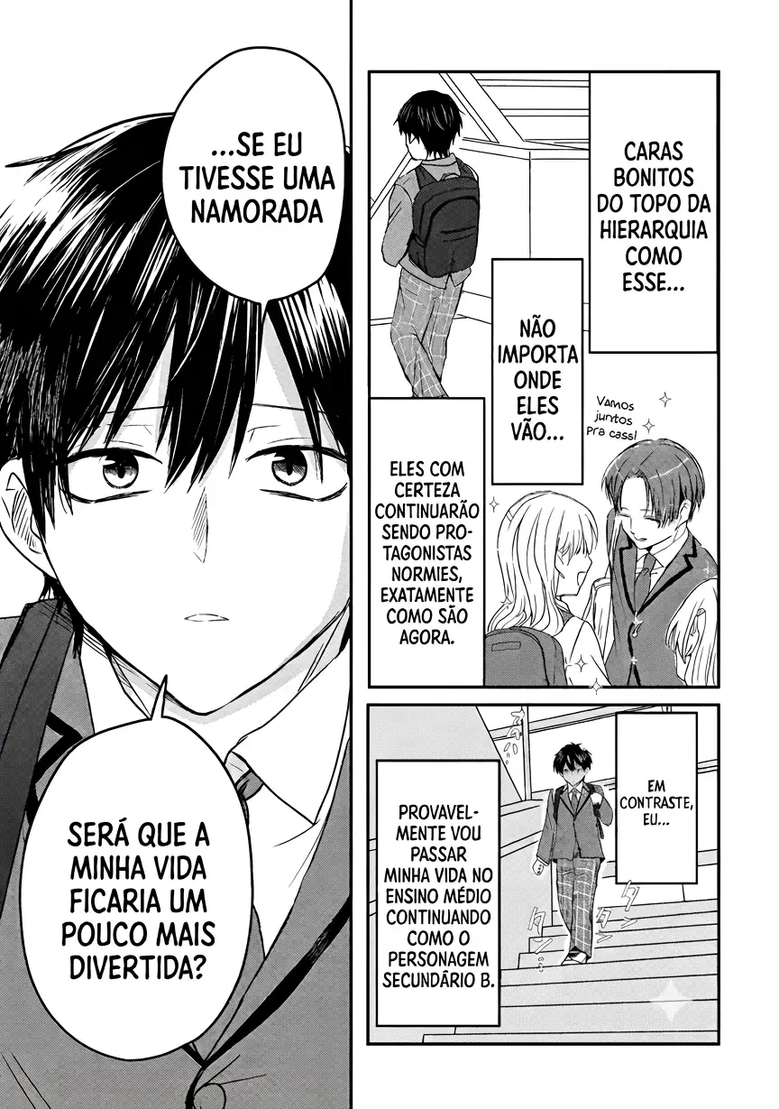 O resultado de eu, um cara comum sem nada, que salvou as belas irmãs gêmeas arriscando a vida, na verdade sendo um yandere, acabou deixando as duas realmente irritadas Capítulo 1 Página 5