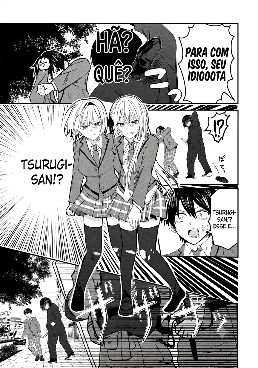 O resultado de eu, um cara comum sem nada, que salvou as belas irmãs gêmeas arriscando a vida, na verdade sendo um yandere, acabou deixando as duas realmente irritadas Capítulo 1 Página 21
