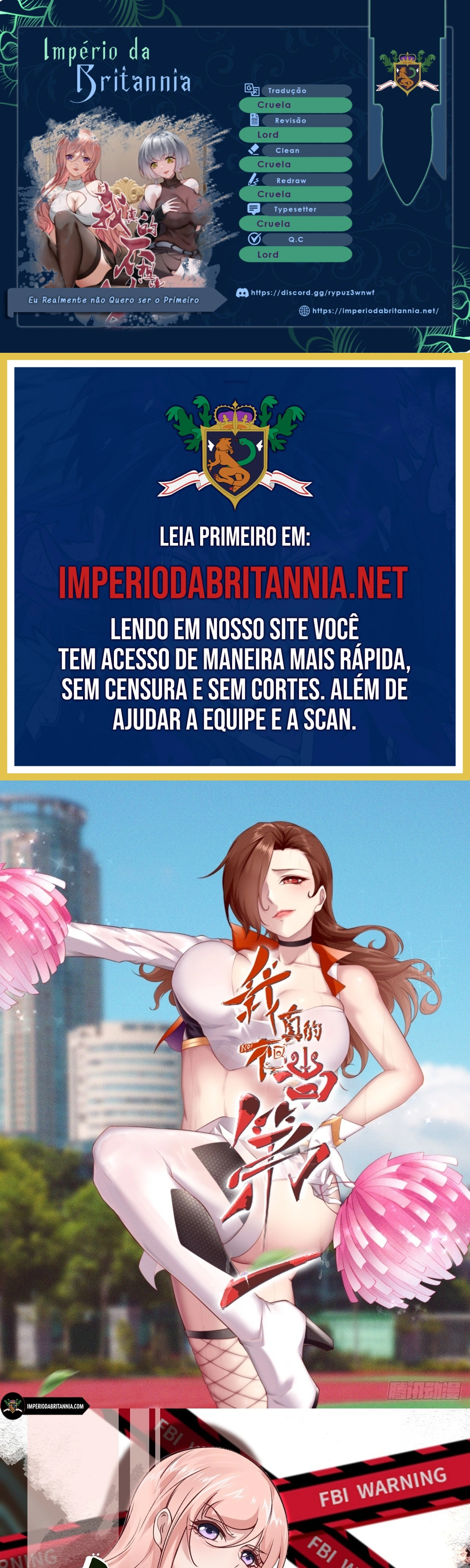Eu Realmente não Quero ser o Primeiro Capítulo 123 Página 1