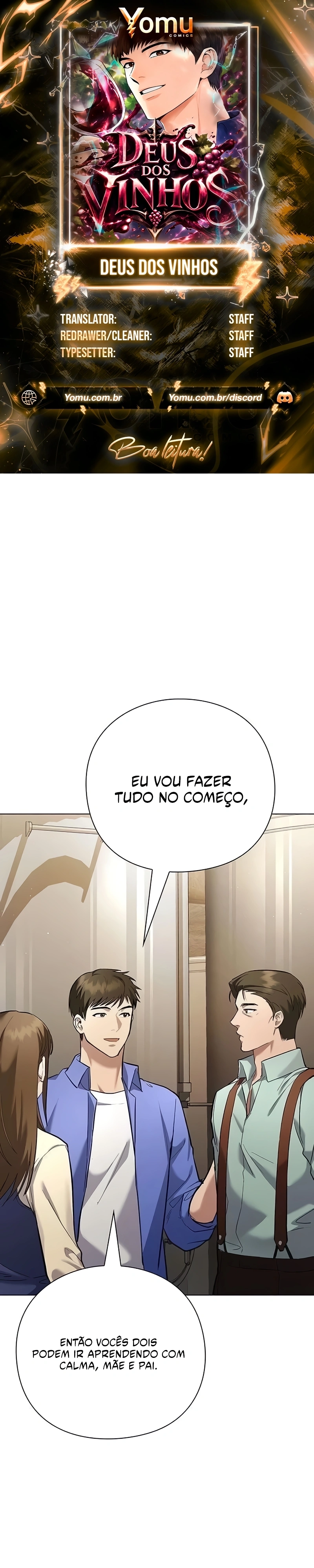 Deus Dos Vinhos Capítulo 7 Página 1
