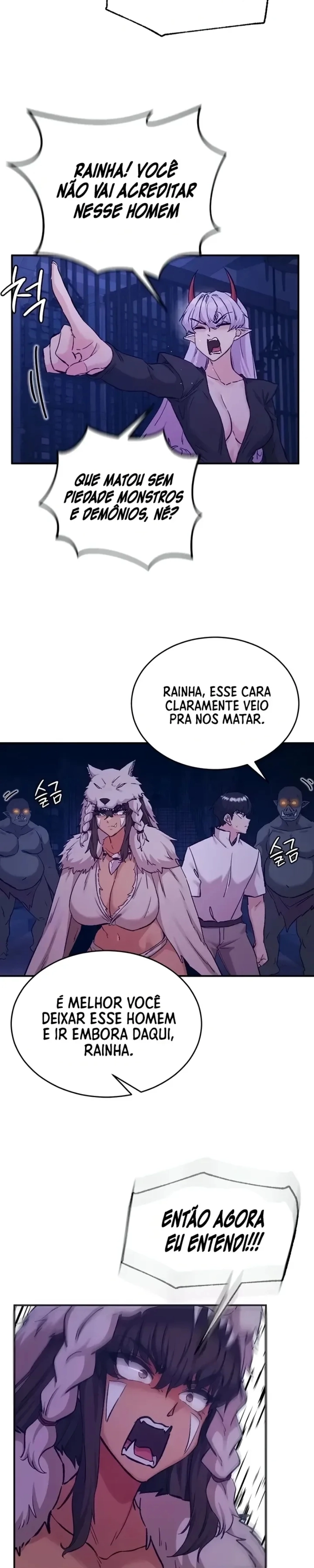 Diário de Dominância Feminina do Guerreiro Regressado Capítulo 102 Página 13