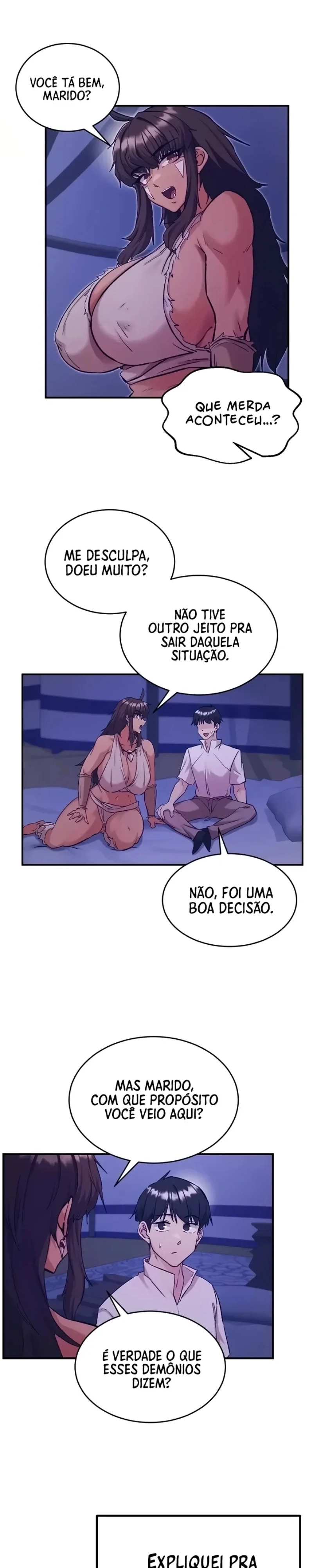 Diário de Dominância Feminina do Guerreiro Regressado Capítulo 102 Página 16