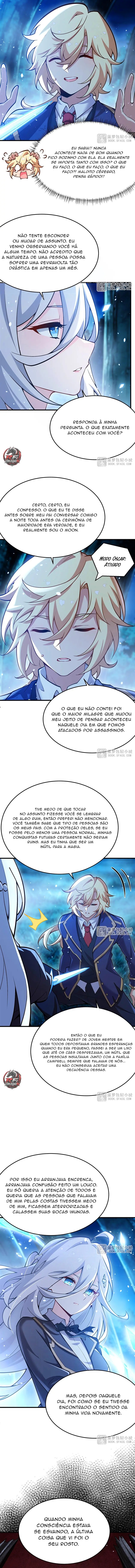 O vilão de cabelos amarelos no romance da personagem principal feminina quer felicidade Capítulo 88 Página 4