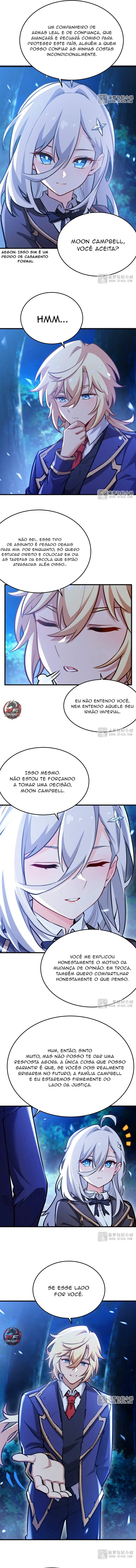 O vilão de cabelos amarelos no romance da personagem principal feminina quer felicidade Capítulo 88 Página 7
