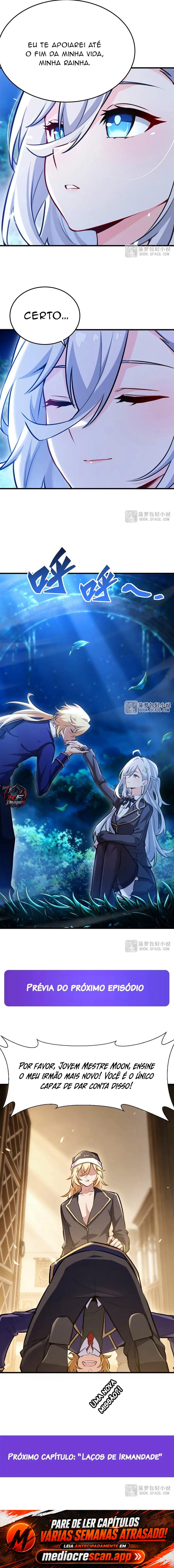 O vilão de cabelos amarelos no romance da personagem principal feminina quer felicidade Capítulo 88 Página 8