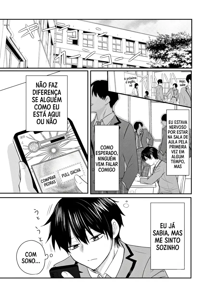 O resultado de eu, um cara comum sem nada, que salvou as belas irmãs gêmeas arriscando a vida, na verdade sendo um yandere, acabou deixando as duas realmente irritadas Capítulo 2 Página 14