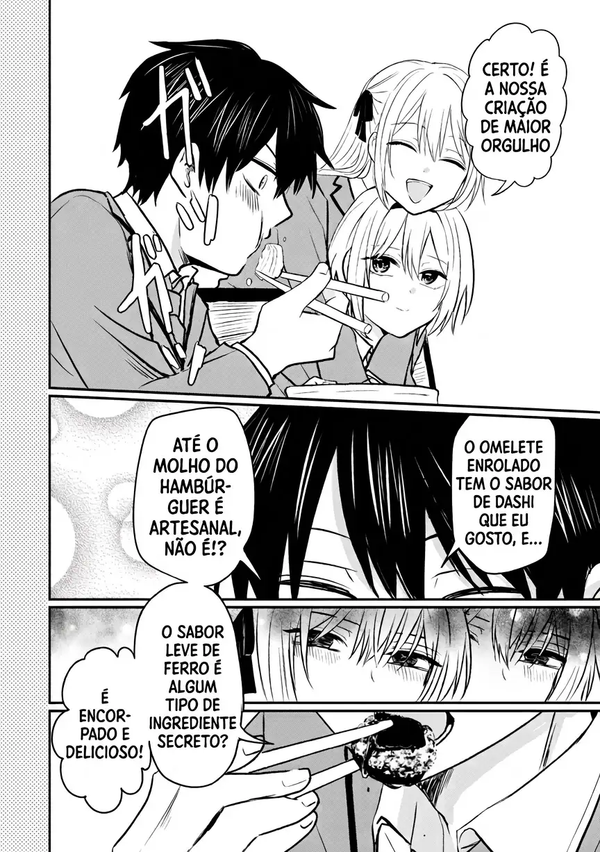 O resultado de eu, um cara comum sem nada, que salvou as belas irmãs gêmeas arriscando a vida, na verdade sendo um yandere, acabou deixando as duas realmente irritadas Capítulo 2 Página 29