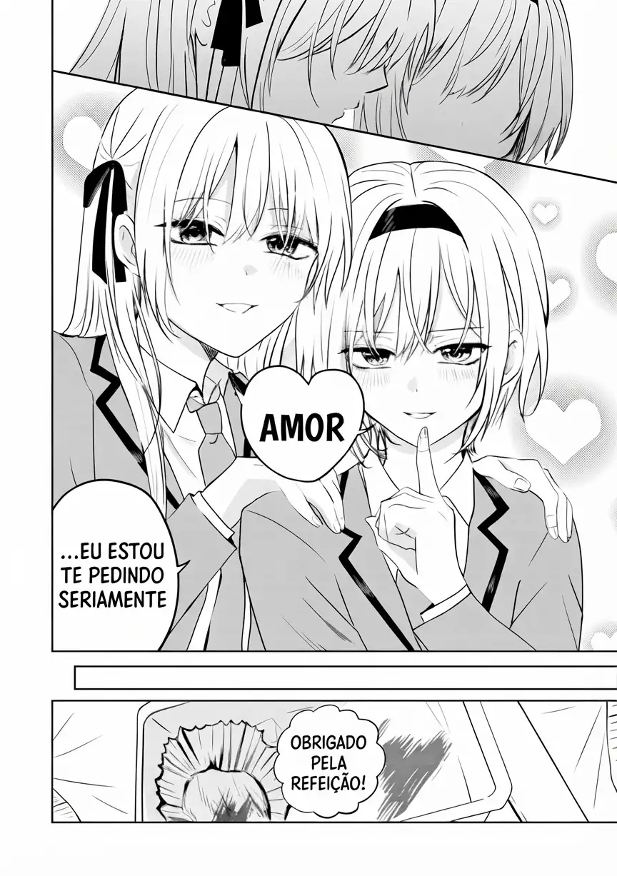 O resultado de eu, um cara comum sem nada, que salvou as belas irmãs gêmeas arriscando a vida, na verdade sendo um yandere, acabou deixando as duas realmente irritadas Capítulo 2 Página 31
