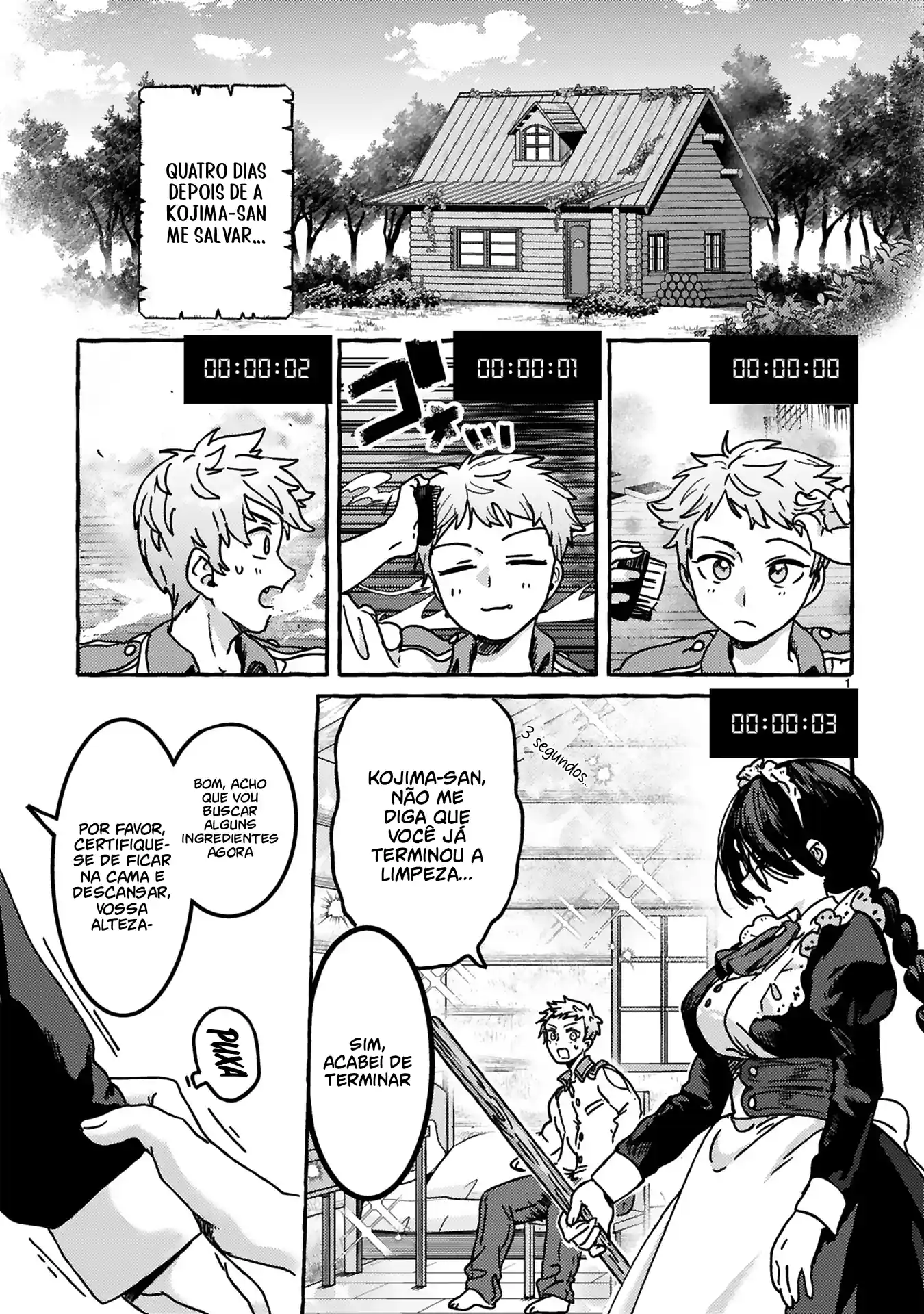 Miss Kojima, the Widowed Young Lady, Is the Strongest and Cutest Capítulo 4 Página 3