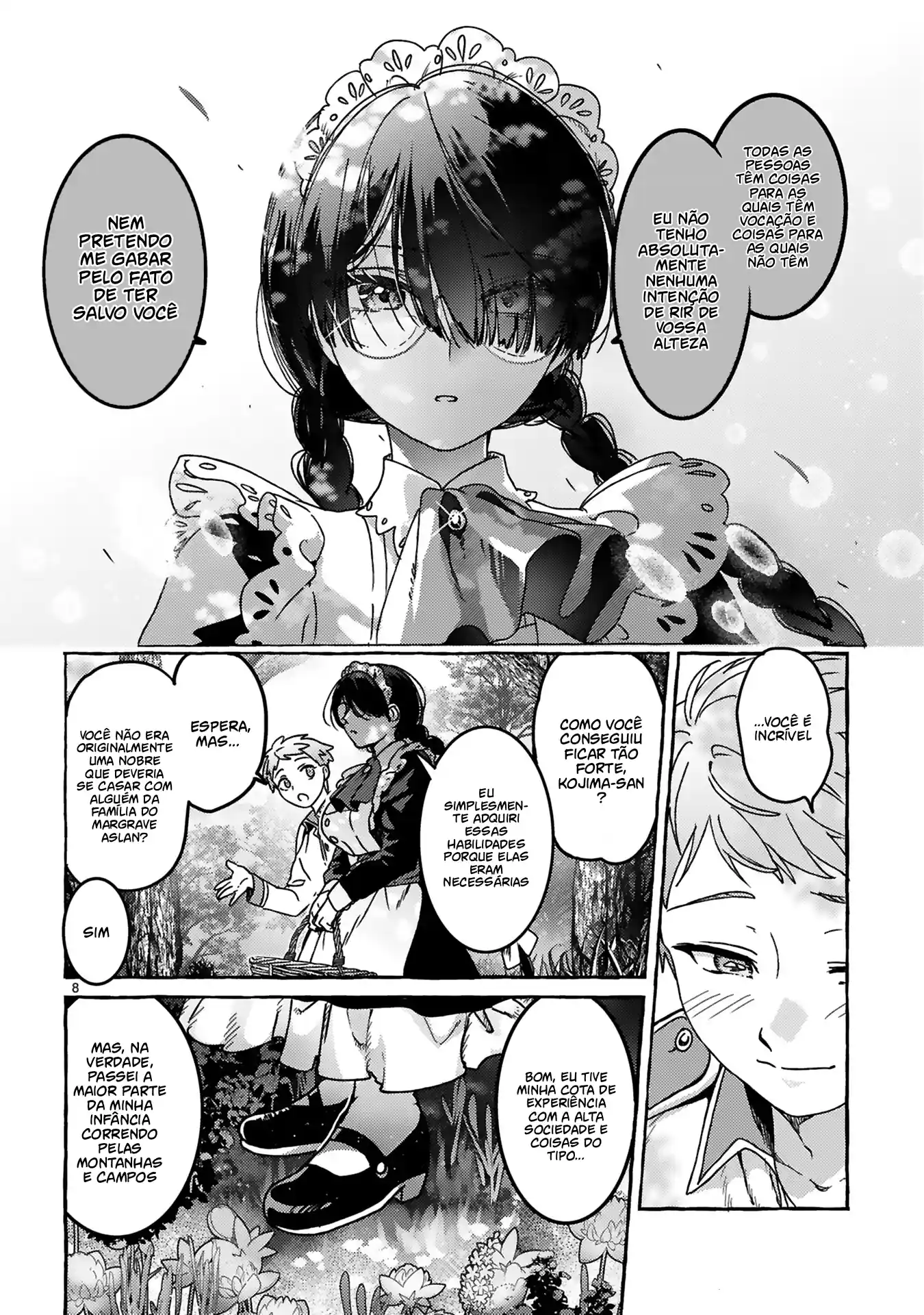 Miss Kojima, the Widowed Young Lady, Is the Strongest and Cutest Capítulo 4 Página 10