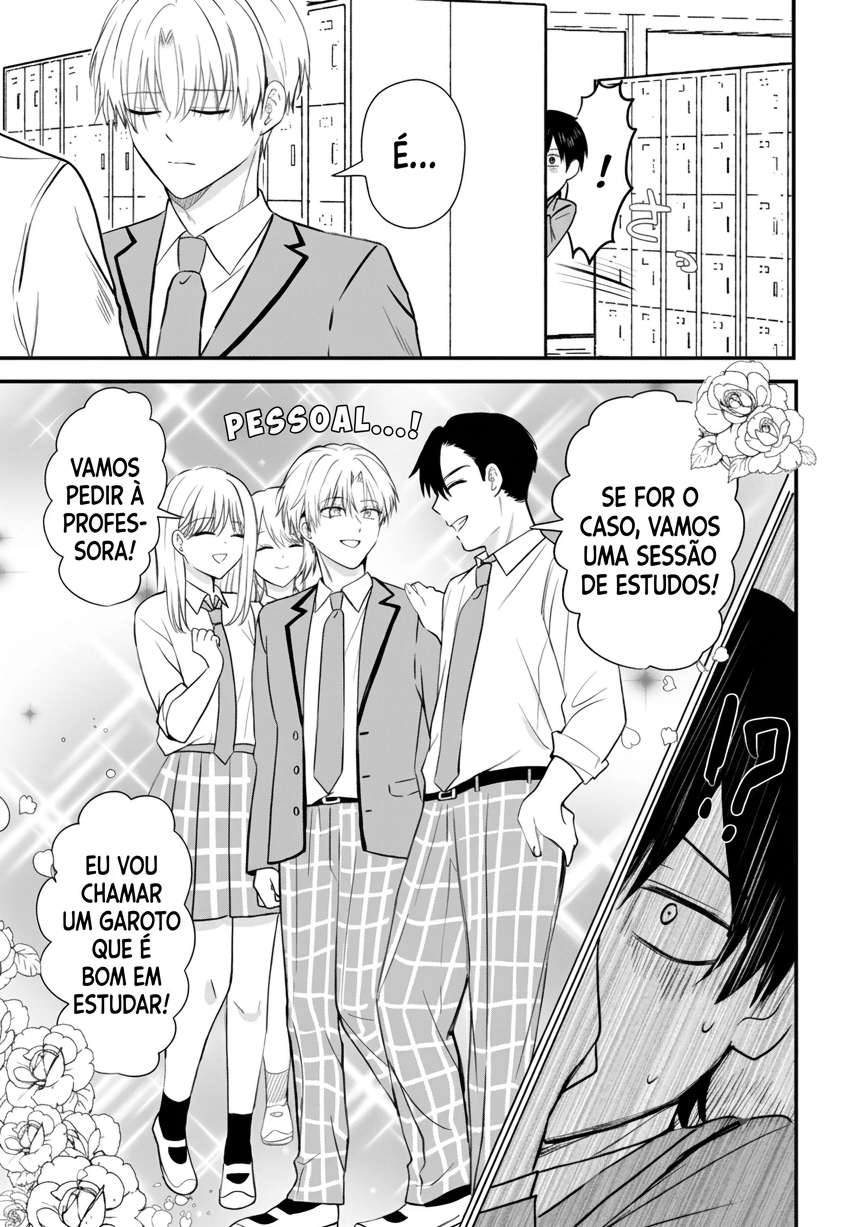 O resultado de eu, um cara comum sem nada, que salvou as belas irmãs gêmeas arriscando a vida, na verdade sendo um yandere, acabou deixando as duas realmente irritadas Capítulo 3 Página 8