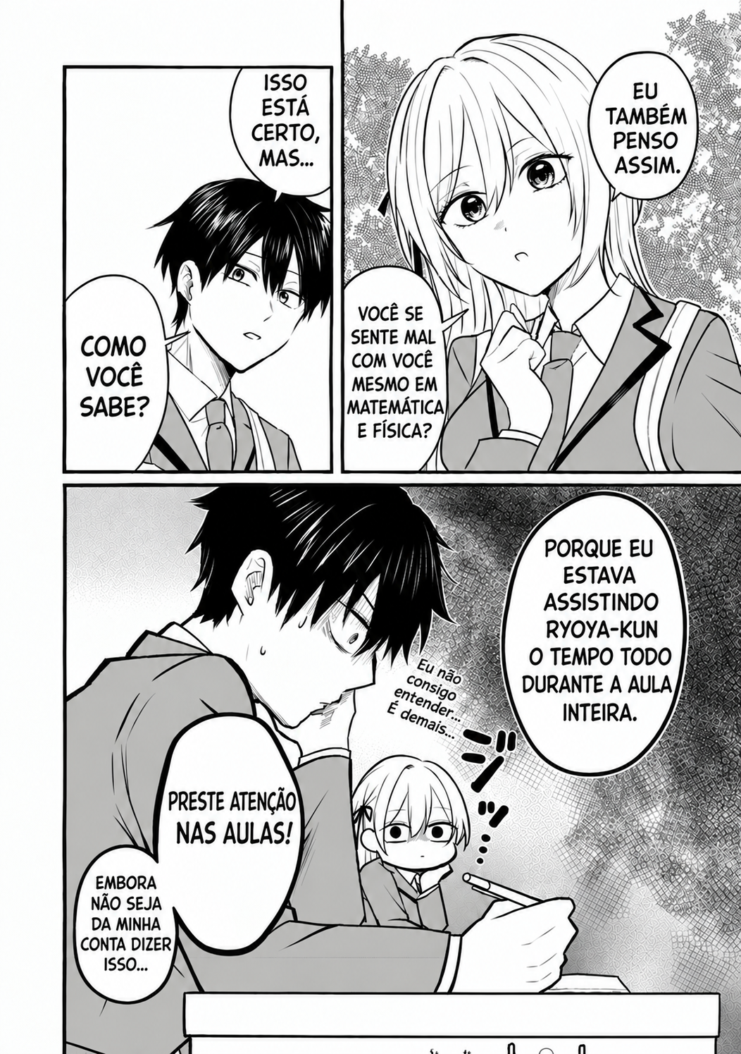 O resultado de eu, um cara comum sem nada, que salvou as belas irmãs gêmeas arriscando a vida, na verdade sendo um yandere, acabou deixando as duas realmente irritadas Capítulo 3 Página 11