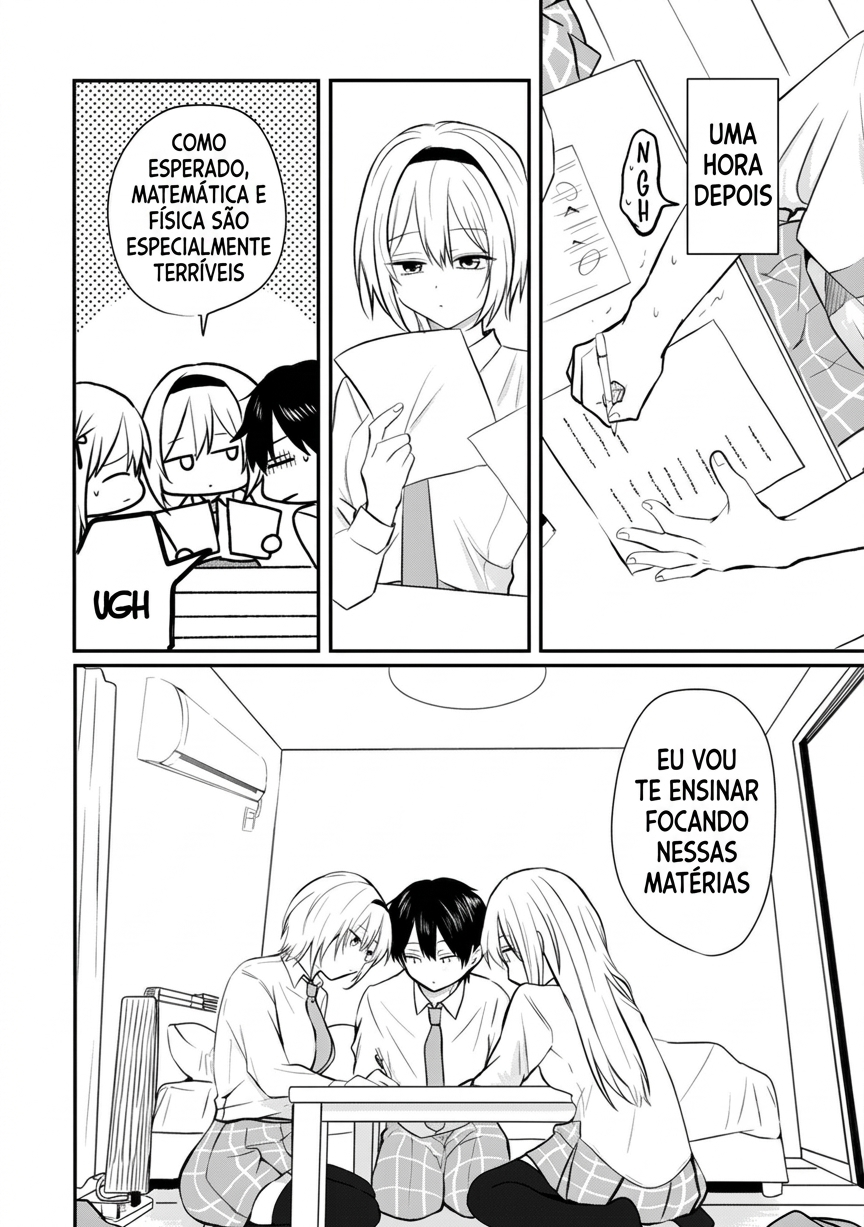 O resultado de eu, um cara comum sem nada, que salvou as belas irmãs gêmeas arriscando a vida, na verdade sendo um yandere, acabou deixando as duas realmente irritadas Capítulo 3 Página 25