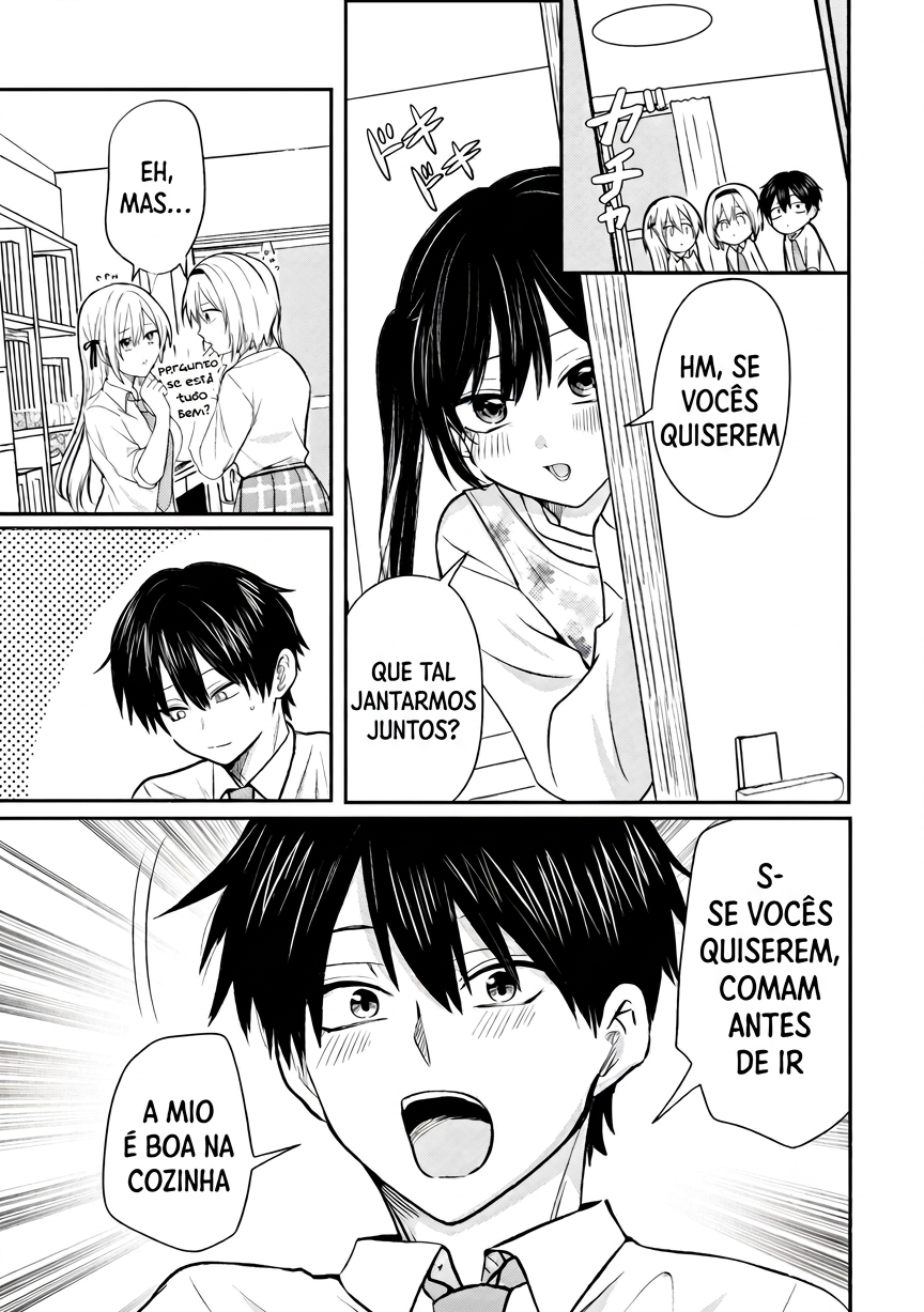 O resultado de eu, um cara comum sem nada, que salvou as belas irmãs gêmeas arriscando a vida, na verdade sendo um yandere, acabou deixando as duas realmente irritadas Capítulo 3 Página 28